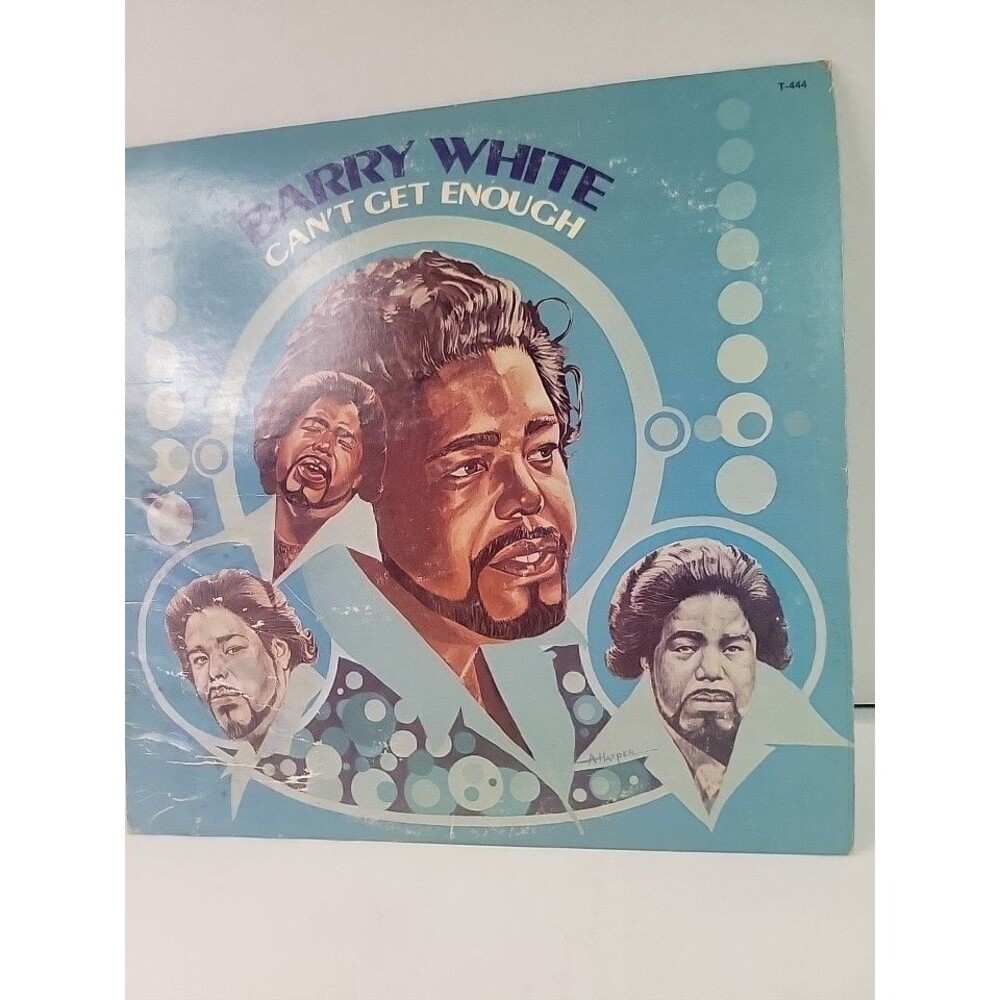 Barry White Can't Get Enough Vinyl LP 1974 20th Century T-444 Soul Funk